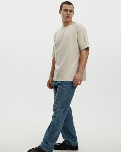 T-SHIRT "HEAVY WEIGHT" BEIGE