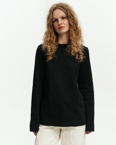 LONGSLEEVE "HEAVY WEIGHT", SCHWARZ