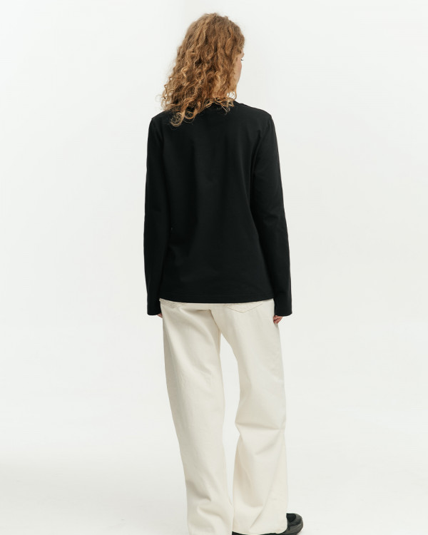 LONGSLEEVE "HEAVY WEIGHT", SCHWARZ