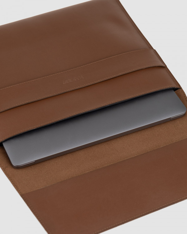 "LAPTOP CASE" CARAMEL