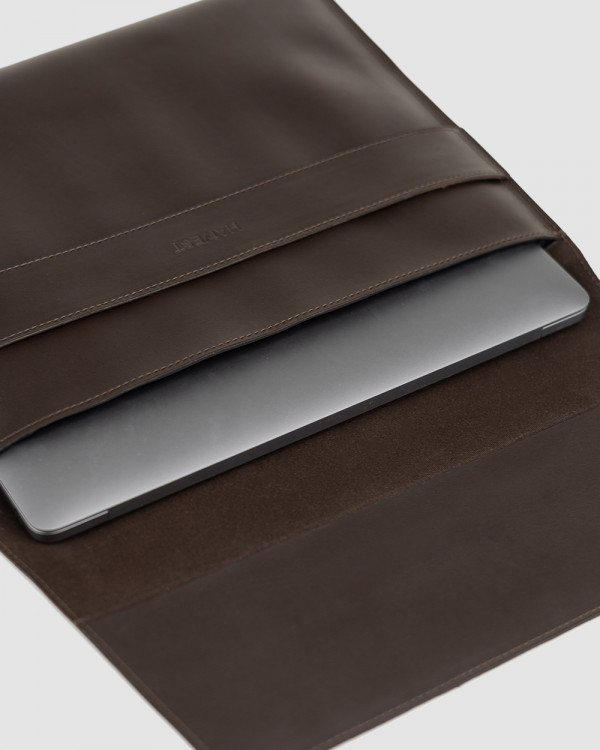 "LAPTOP CASE" BROWN