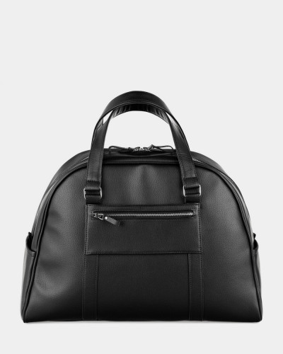 "AUSTIN BAG" ECOLEATHER, BLACK