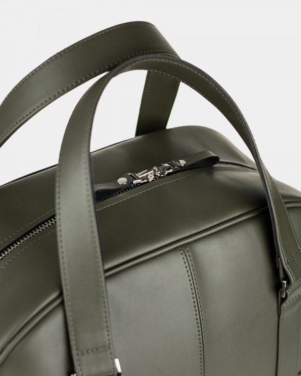 "AUSTIN BAG" ECOLEATHER, KHAKI
