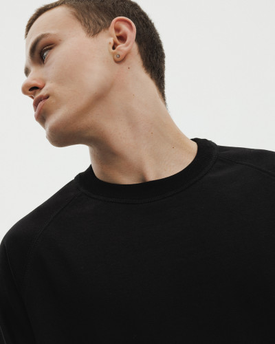 RAGLAN "HEAVY WEIGHT" SCHWARZ
