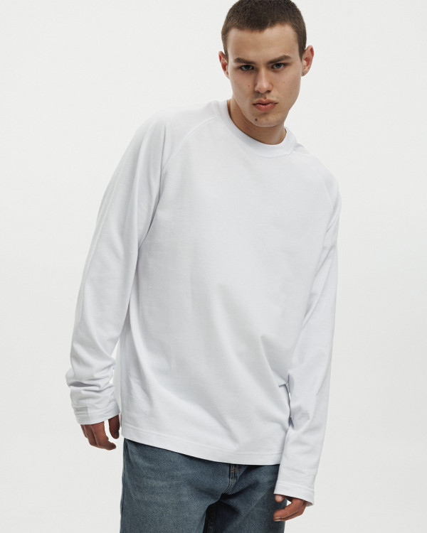 RAGLAN "HEAVY WEIGHT" WEISS