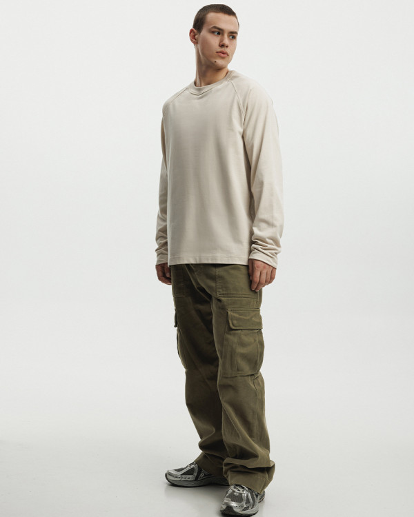 RAGLAN "HEAVY WEIGHT" BEŻ