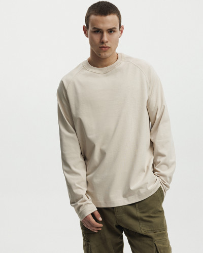 RAGLAN "HEAVY WEIGHT" BEIGE
