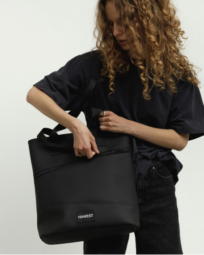 "TRAINING BAG MEDIUM" MATTE,BLACK (32*14*38)