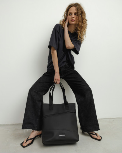 "TRAINING BAG MEDIUM" MATTE,BLACK (32*14*38)