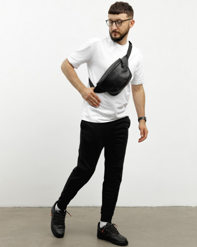 "FLIGHT" PERFORATION, BLACK