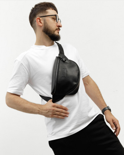 "FLIGHT" PERFORATION, BLACK