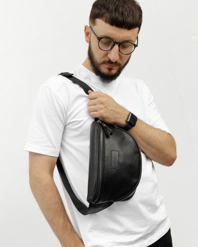 "FLIGHT" PERFORATION, BLACK
