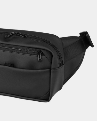 "HIP PACK LARGE"MATOWY, CZARNY
