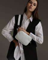 "OPTION 02" ECO LEATHER, WHITE