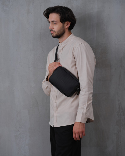 "OPTION 02" ECO LEATHER, GRAPHITE