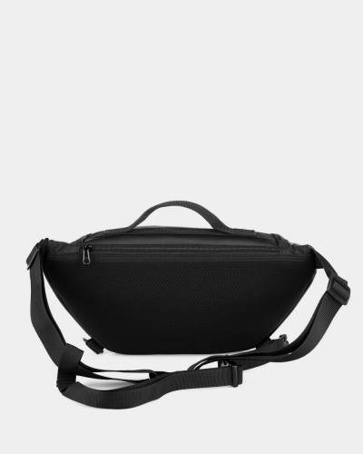 "TECH BAG" SKÓRA EKO, CZARNA
