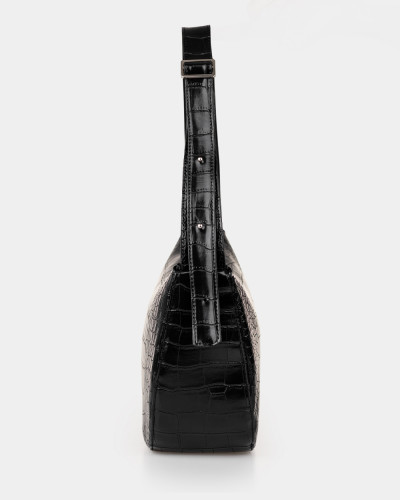 "ANNE" REPTILE, BLACK