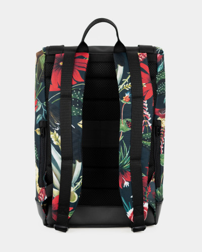 "AVIAPACK" PRINT ORNAMENT FLOWERS