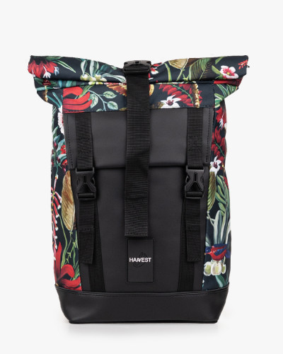 "AVIAROLLTOP" PRINT ORNAMENT FLOWERS