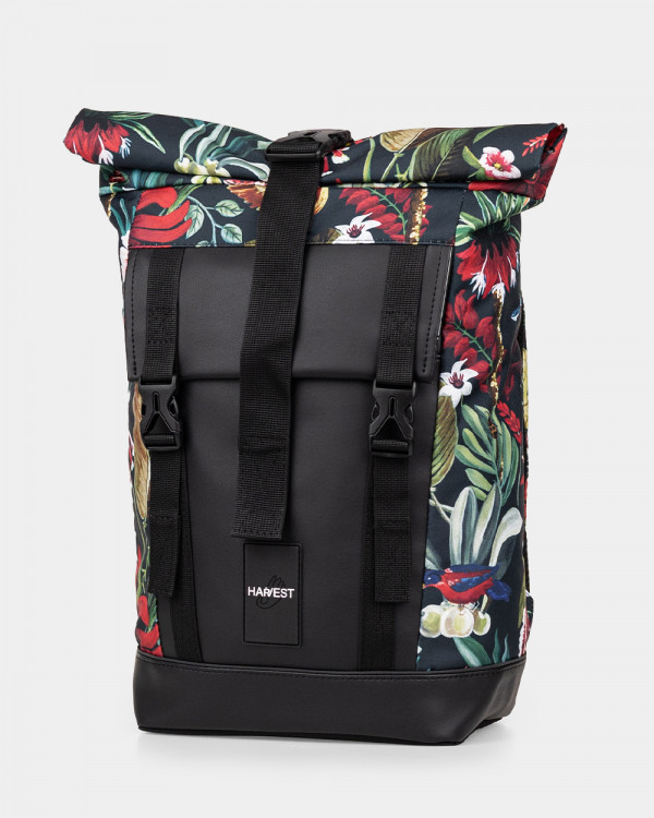 "AVIAROLLTOP" PRINT ORNAMENT FLOWERS