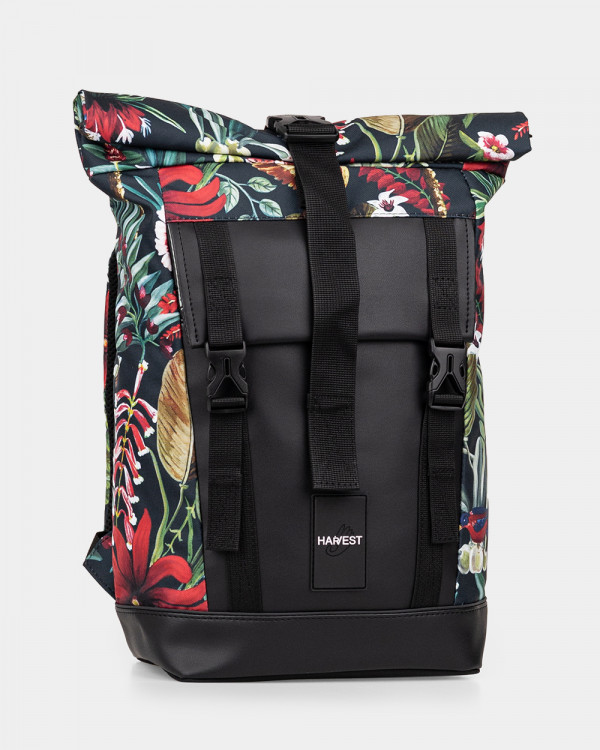 "AVIAROLLTOP" PRINT ORNAMENT FLOWERS