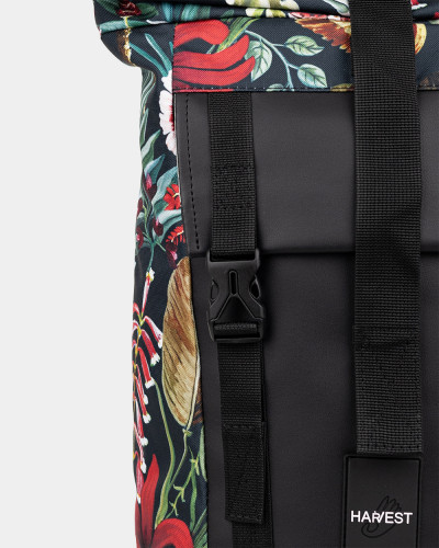 "AVIAROLLTOP" PRINT ORNAMENT FLOWERS