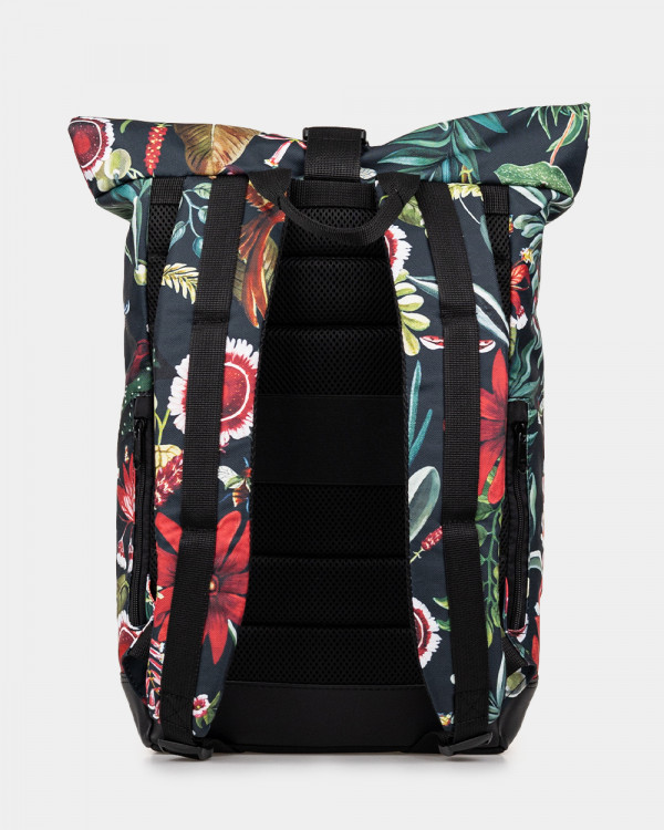 "AVIAROLLTOP" PRINT ORNAMENT FLOWERS