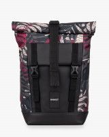 "AVIAROLLTOP" PRINT TROPIC BURGUNDY