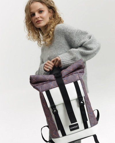 "AVIAROLLTOP" PRINT VIOLET