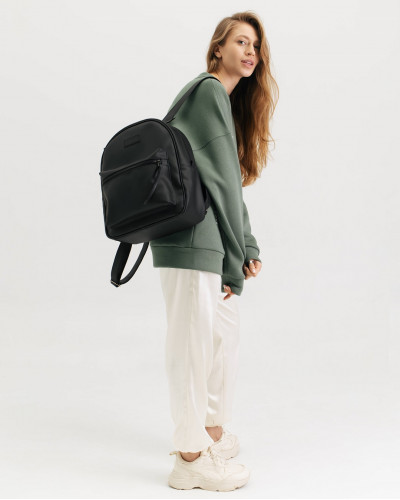 "MINI" + ECO-LEATHER, BLACK