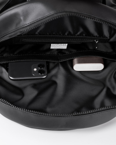 "MINI" + ECO-LEATHER, BLACK