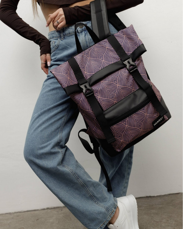 "ROLL" PRINT FIOLET