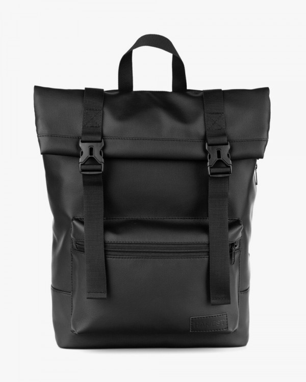"ROLL 2" ECO LEATHER,BLACK