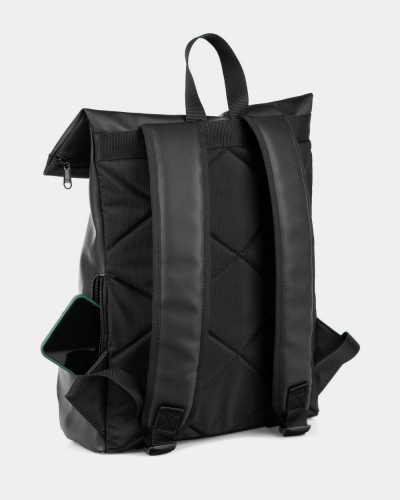 "ROLL MINІ" ECO-LEATHER,BLACK