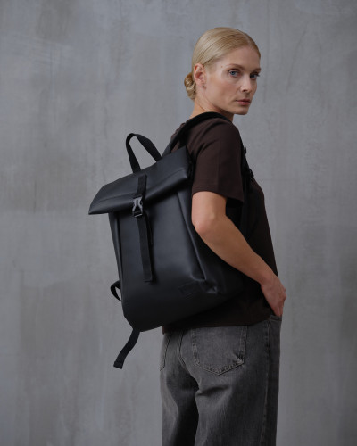 "ROLL MINІ" ECO-LEATHER,BLACK