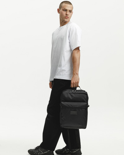 "CASPER" POLYESTER, BLACK