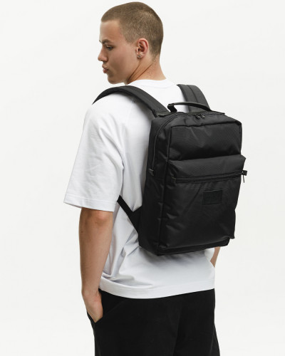 "CASPER" POLYESTER, BLACK