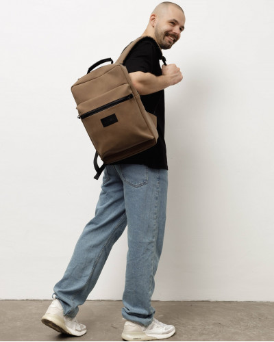 "CASPER" ECO-LEATHER ,VINTAGE