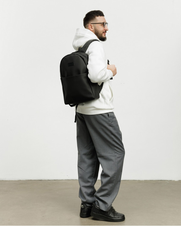 "MINIMAL" ÖKO-LEDER, SCHWARZ