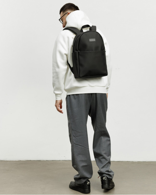 "MINIMAL" ÖKO-LEDER, SCHWARZ