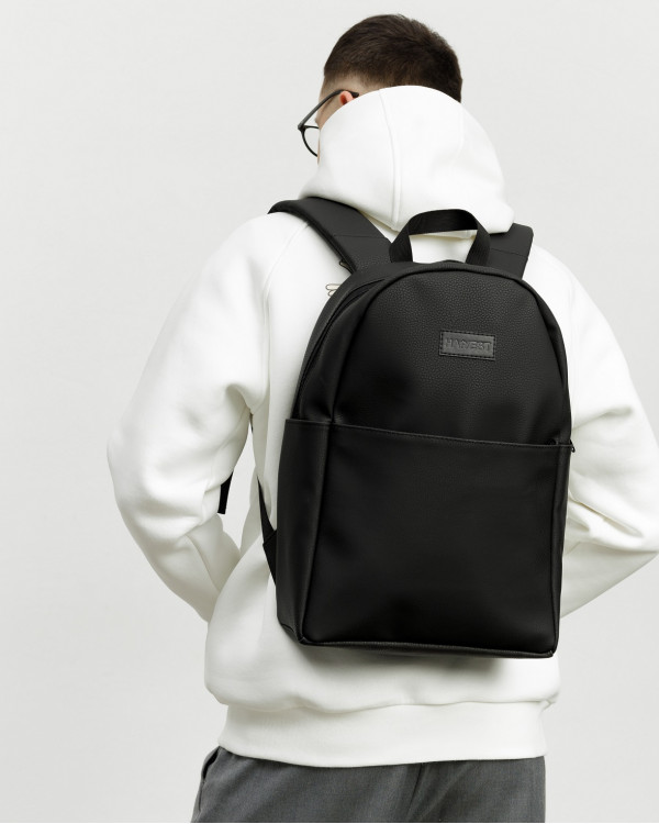"MINIMAL" ÖKO-LEDER, SCHWARZ