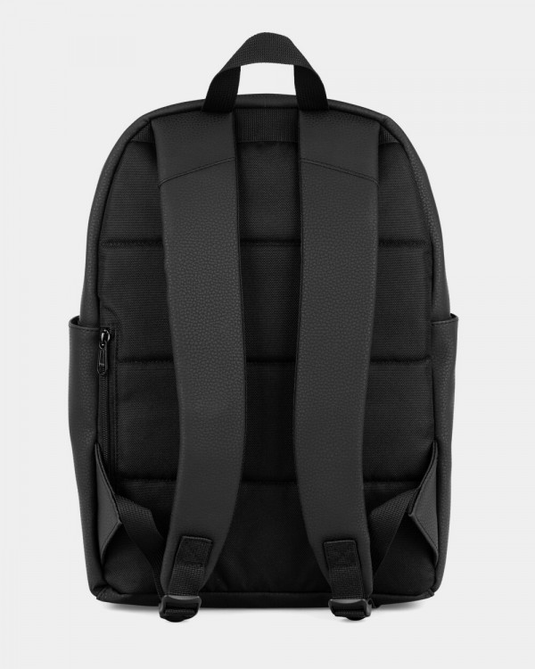 "MINIMAL" ÖKO-LEDER, SCHWARZ