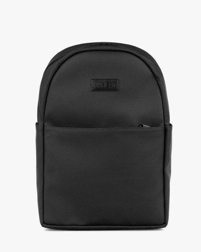 "MINIMAL" ECO-LEATHER, BLACK