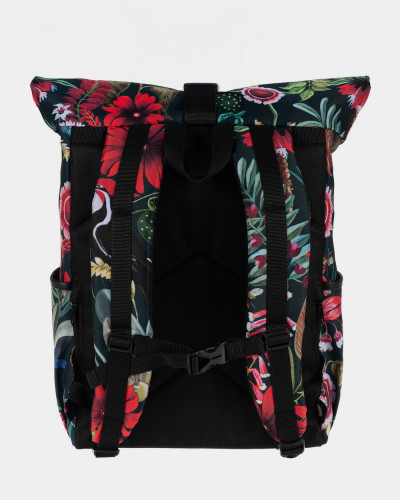 "JOURNEY" PRINT ORNAMENT FLOWERS