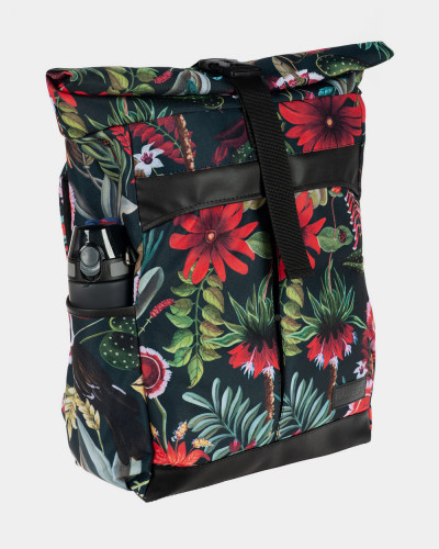 "JOURNEY" PRINT ORNAMENT FLOWERS