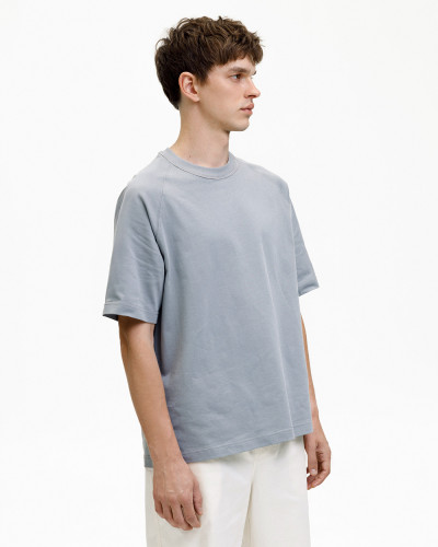 HERREN T-SHIRT "HEAVY WEIGHT" GRAU