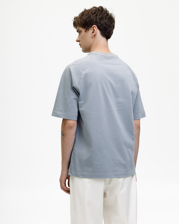HERREN T-SHIRT "HEAVY WEIGHT" GRAU